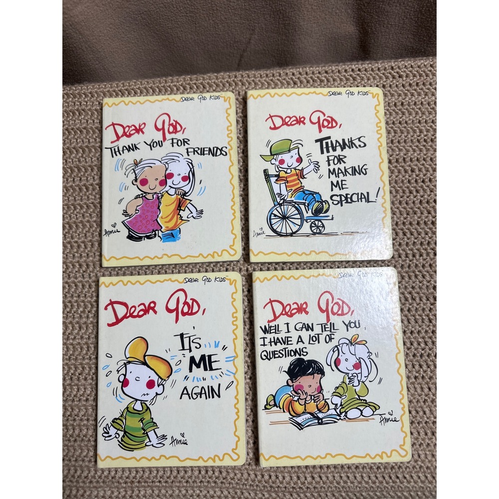 Dear God Kids Book 8 pack Annie Fitzgerald Flying Frog Publishing Vintage 2000s - Picture 2 of 9
